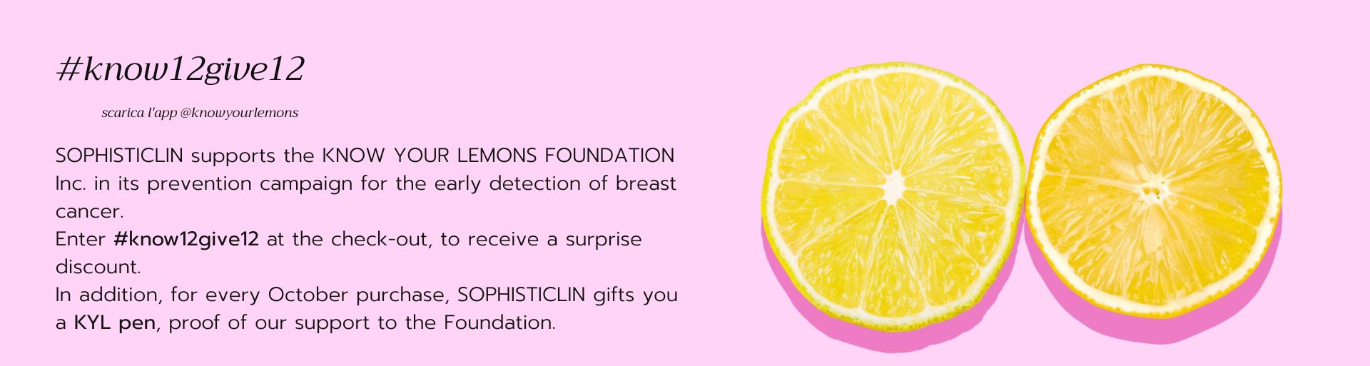 Breast cancer prevention know your lemons Sophisticlin
